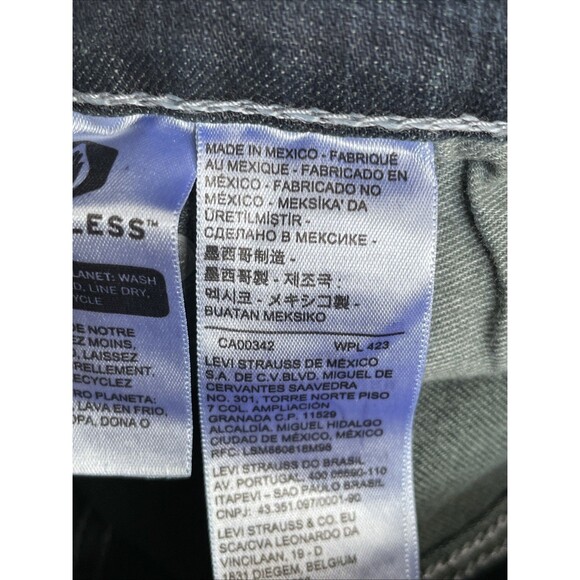 Levi’s 559 Relaxed Straight Men’s Stretch Denim Jeans Size 42x32 - Picture 13 of 15